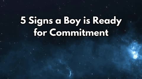 MALE COMMITMENT