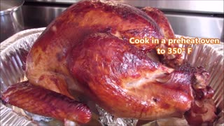 NO FUSS NO MUSS Ready Smoked Fully Cooked Frozen Turkey