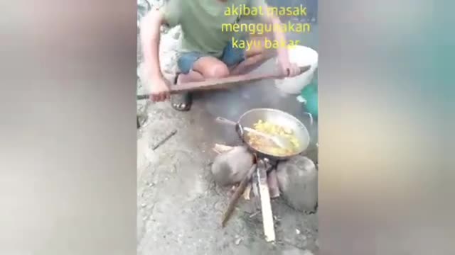 AKIBAT MASAK PAKAI KAYU BAKAR