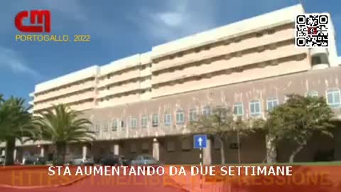 Portogallo - ospedali al collasso per colpa dei vaccinati.