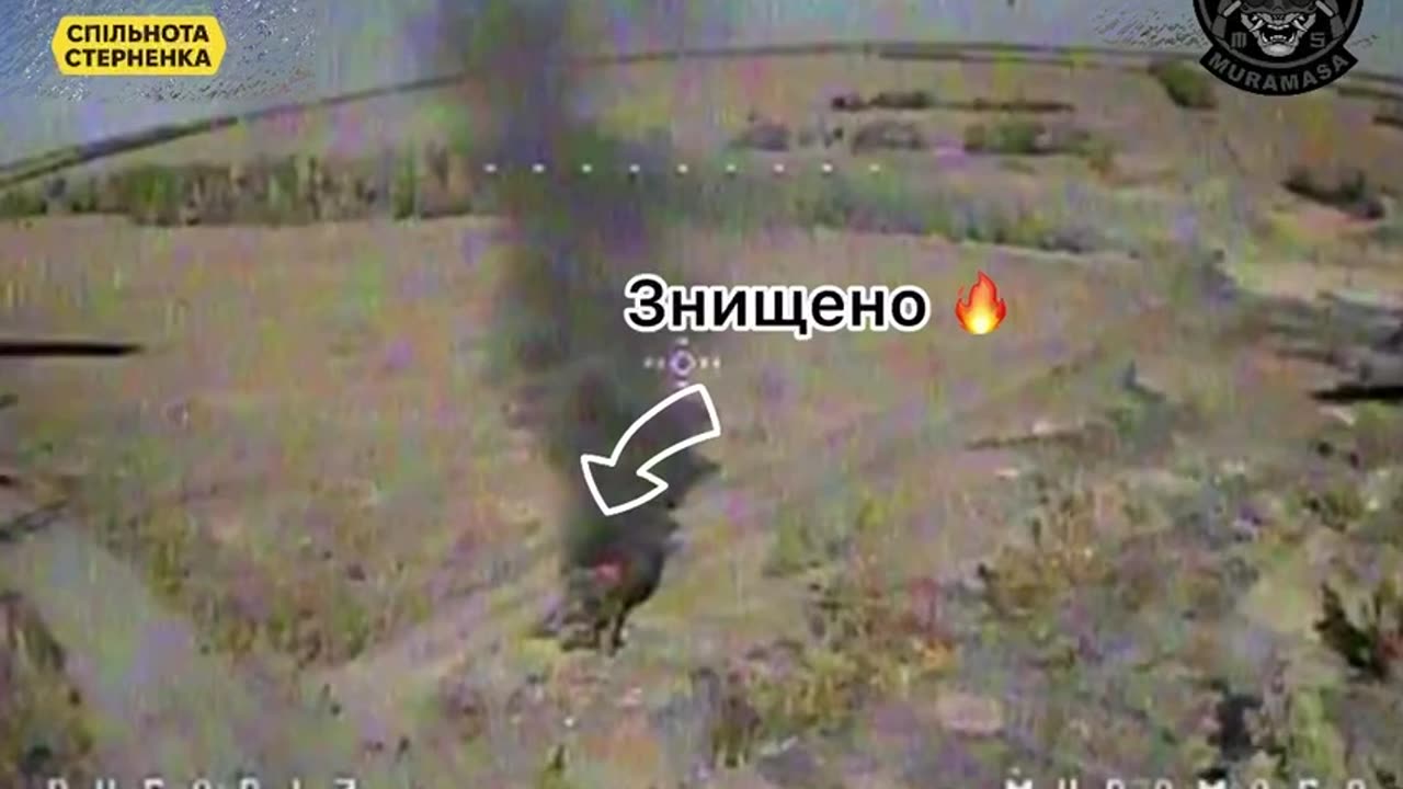 💪💥 Destruction of Russian BM-21 "Grad" in the Pokrovsk direction.