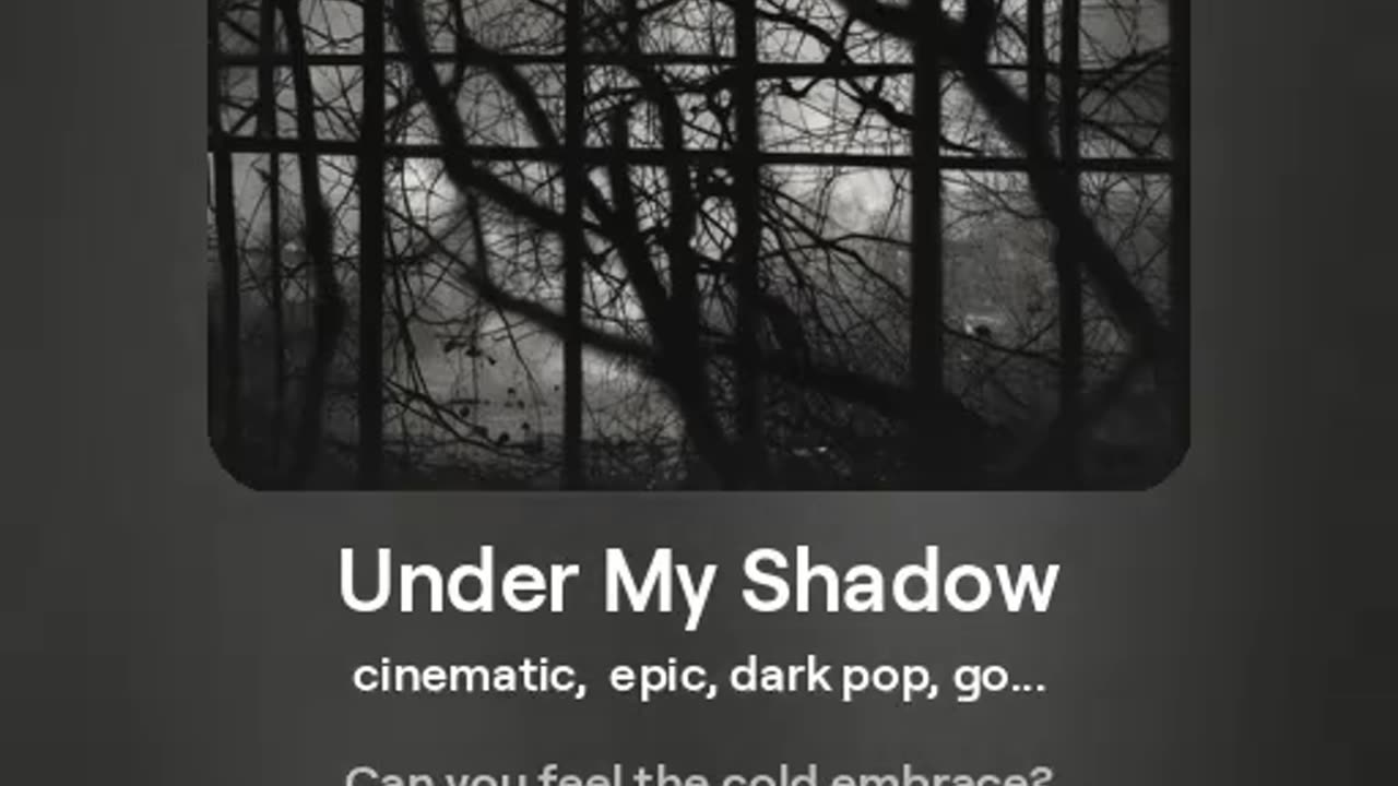 Night Terror - Under My Shadow | Gothic Pop Ballad Parody 🎶👑🌑