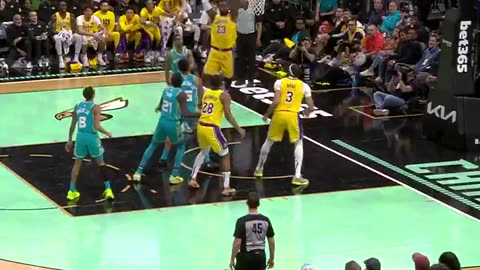 KING JAMES SOARS! LeBron UNLEASHES MONSTER DUNKS in Charlotte! Lakers vs Hornets