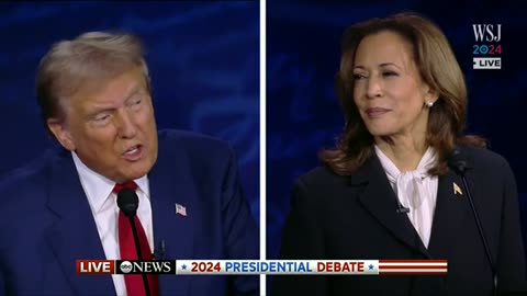 Harris vs. Trump in 2024 Presidential Debate