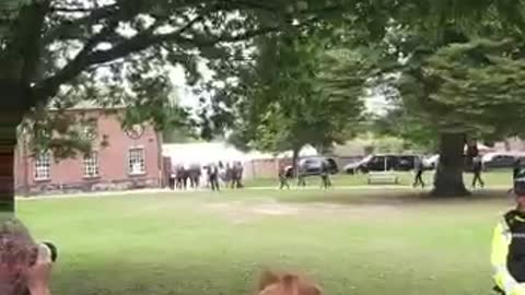 Nancy Pelosi trolled by truthers during her visit to the UK..