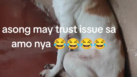 Asong may trust issue!!!!