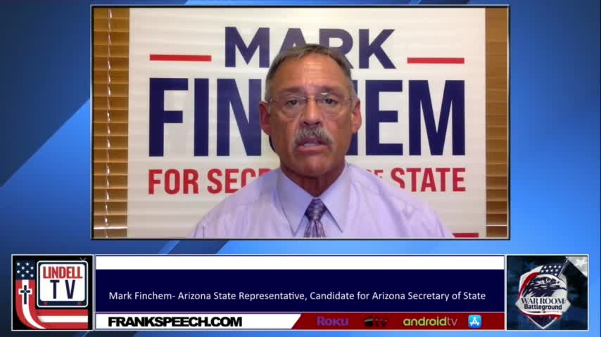 Mark Finchem Discusses The Nuremburg-Like Atmosphere At Independence Hall For Biden Speech