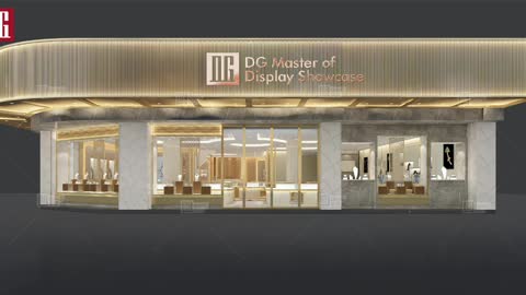 The most beautiful jewelry showcase project on the whole network