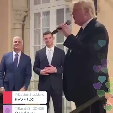 President Trump at a fundraiser in Mar-a-Lago "We’ll never forget 2020"