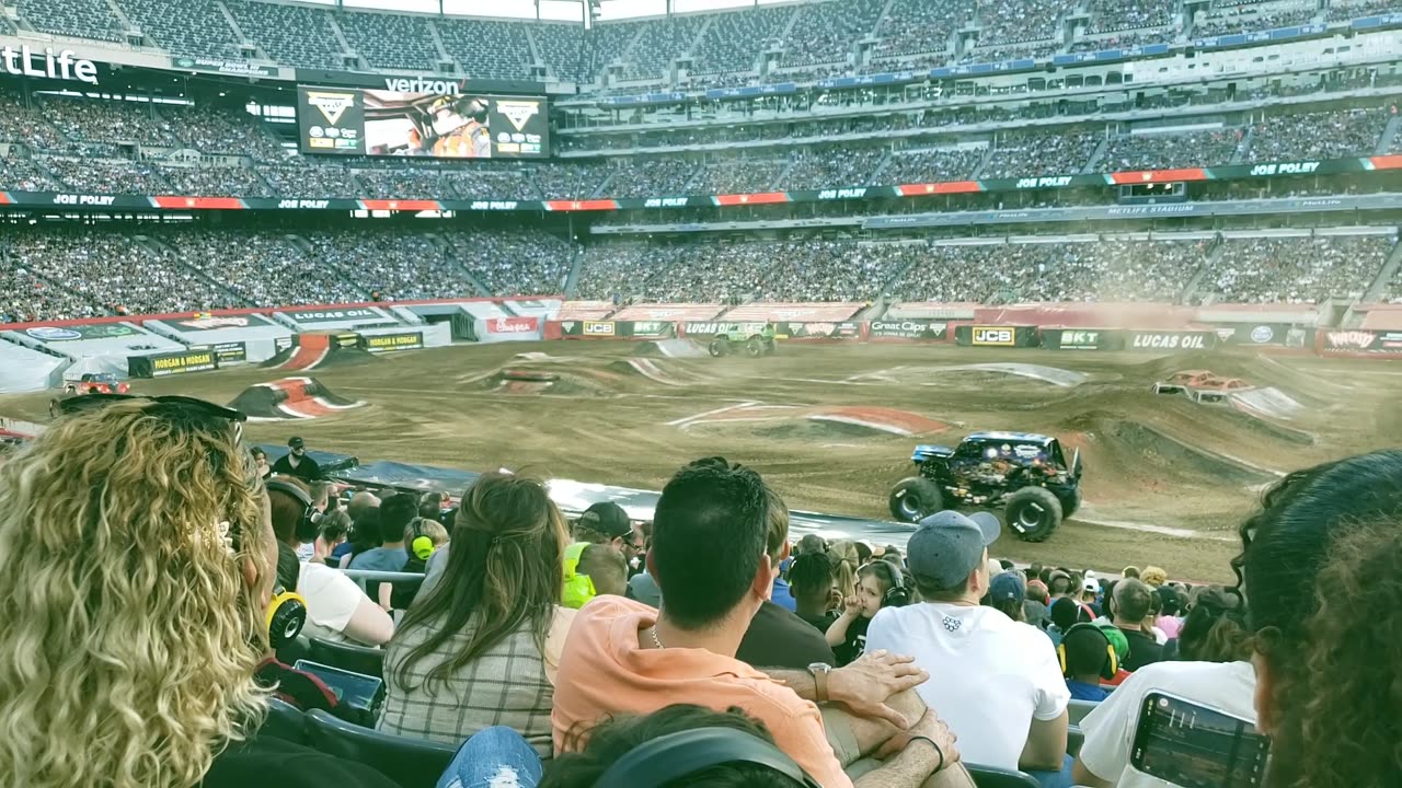 Axe vs Jester - Monster Jam 2024 at Metlife Stadium