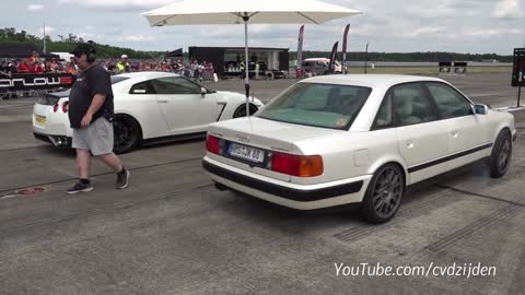 Audi 100 Quattro 760 HP VS Supercars