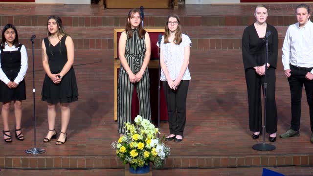 Camryn's Graduation - Baccalaureate