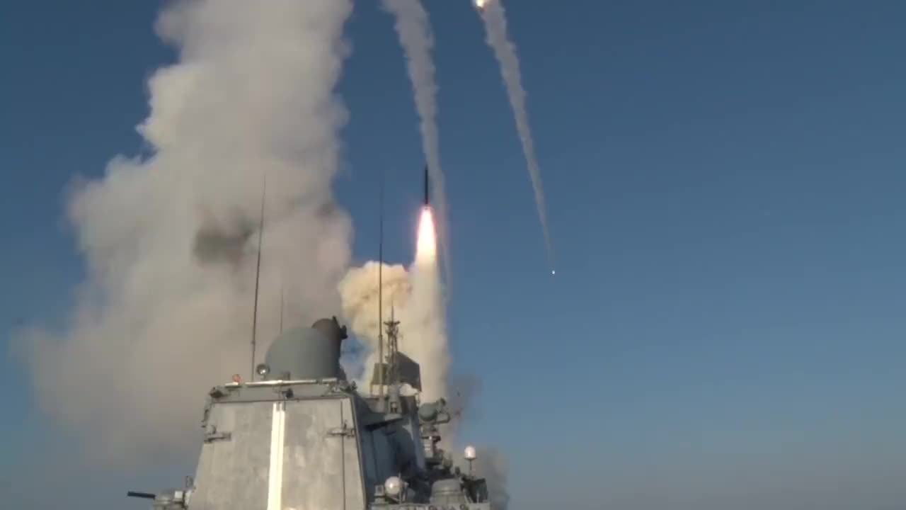 Cruise missiles from the Black Sea on the way to destroy the western weapons sent