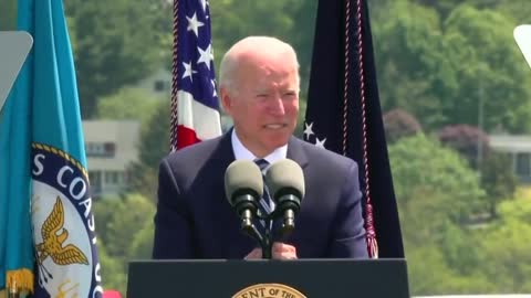 BREAKING: Joe Biden snaps at Coast Guard grads for not clapping for him "You’re a really dull class