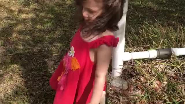 Outside time with Mila