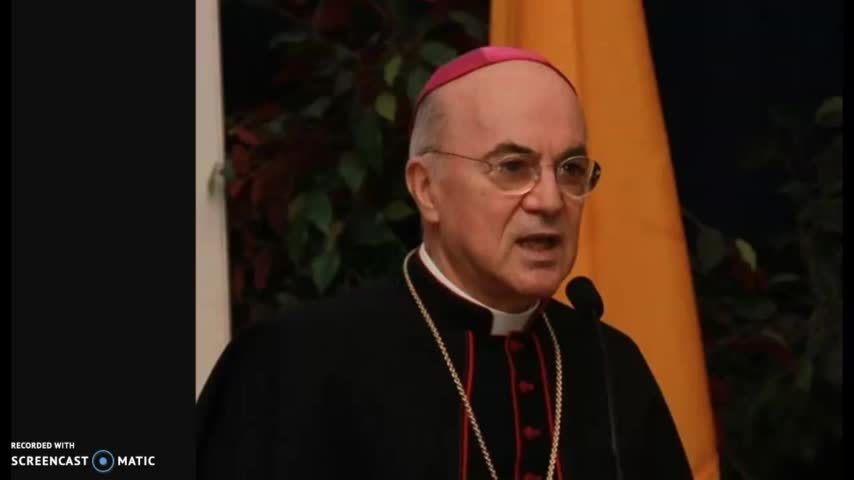 Archbishop Vigano Calls Out The WHO The Pope Gates Soros Schwab And Agenda 2030!