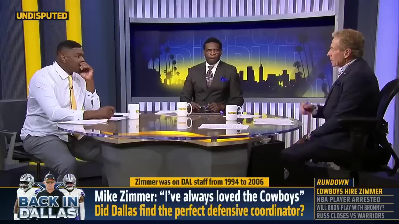 Cowboys introduce Mike Zimmer as their DC, Michael Irvin calls it a ‘great hire’ NFL UNDISPUTED