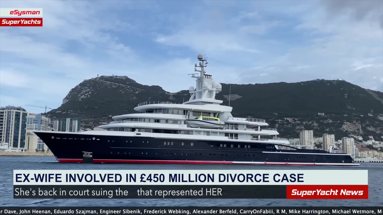 ***Superyacht Luna Owner's Ex-Wife In New ‘£600 Million’ Lawsuit | SY News Ep288***