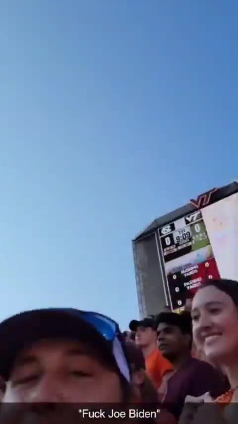 Virginia Tech video 2 fuck Joe Biden