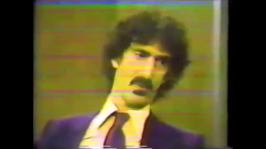 Frank Zappa Predicts Present-Day Government