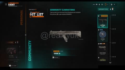 HITLIST Event Contains the Hand Cannon, Sirin, Power Drill