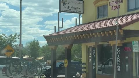 View from a Dirty Windshield = Cortez, CO