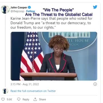 We The People Are The Threat!