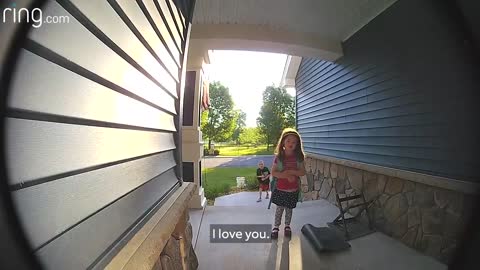 Deployed Dad Get s Messages Halfway Around The World From His Kids Via Ring Video Doorbell RingTV