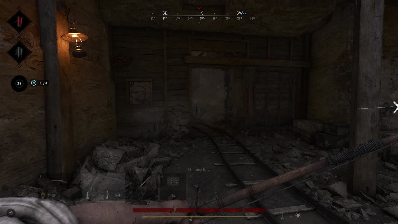Through the choke!