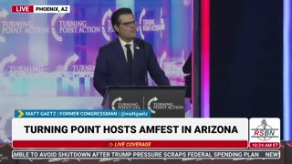 FULL SPEECH: Matt Gaetz TPUSA's America Fest Conference: Day Four - 12/22/24