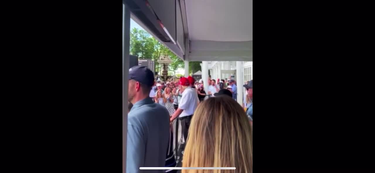 LIV Golf Bedminster - DJT - God bless America