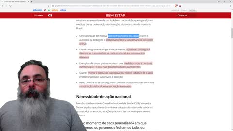 ''Especialistas'' querem lockdown nacional de 2 semanas (Visão Libertária)