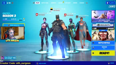 Sithsurgeon - Fortnite Live Stream. Fortnite with Viewers.