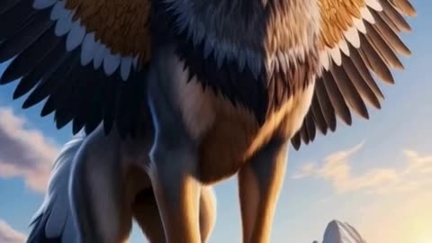 Meet the Wolf-Eagle Hybrid: Nature’s Ultimate Guardian