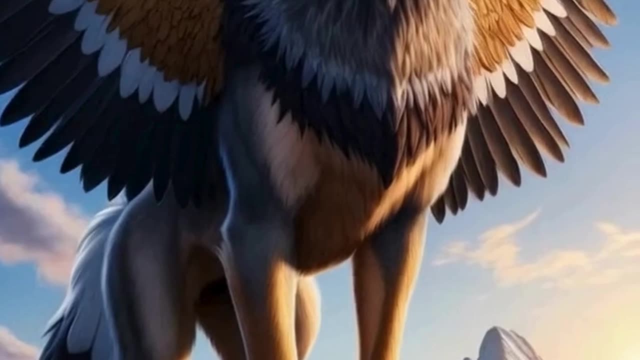 Meet the Wolf-Eagle Hybrid: Nature’s Ultimate Guardian