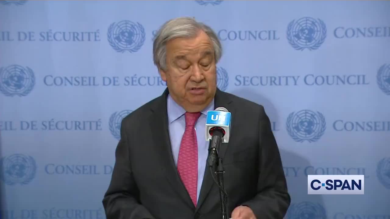 UN Secretary-General Antonio Guterres on nuclear conflict: