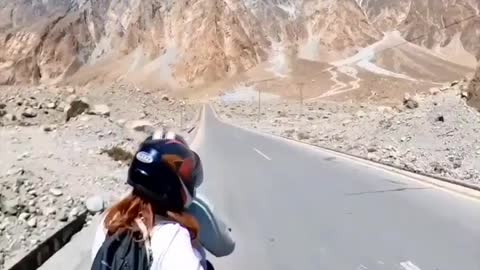 Passu cones famous tourist spot Gilgit Pakistan