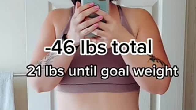 Motivational Weightloss Transformation
