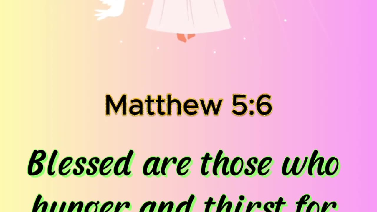 Verse of the Day. Matthew 5:6. #verseoftheday #bookofmatthew #wordofgod