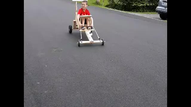Live Action Dragster Video