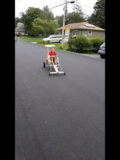 Live Action Dragster Video