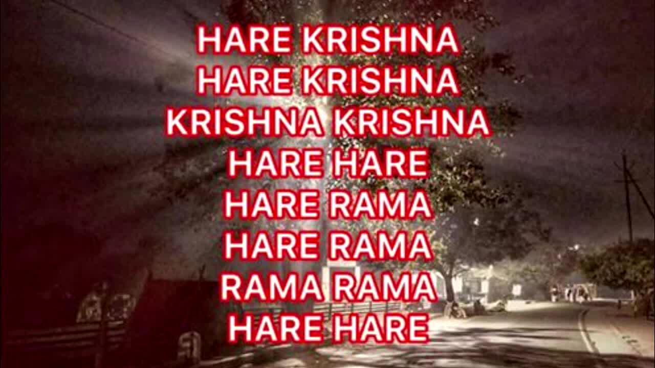 Hare Krishna - Mahamantra 4 rounds (1round - 7.30min) with nice melody