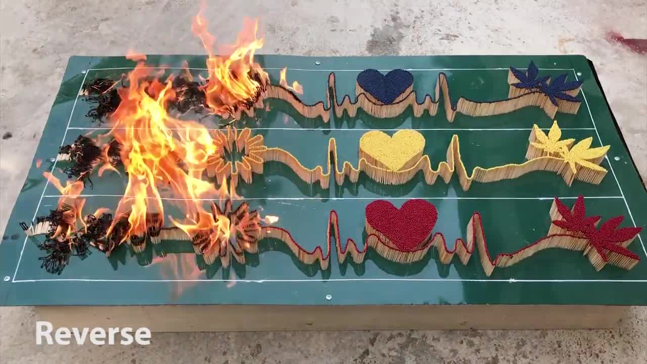 Colors RACE! Match Chain Reaction Amazing Fire Domino