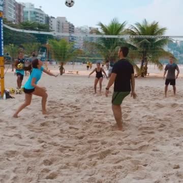 footvolley game