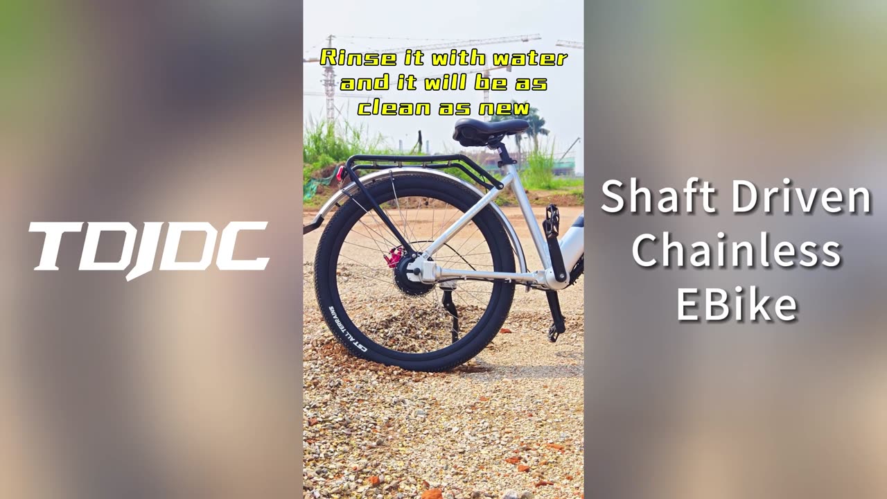 Chainless Drive Shaft Electric Bike ~