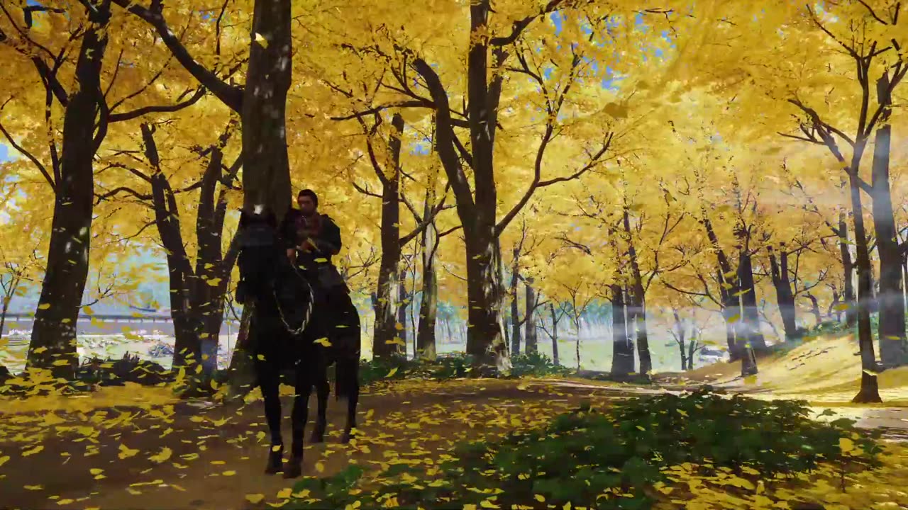 Ghost of Tsushima scenery