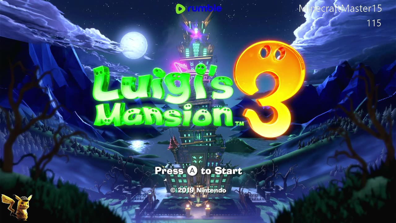 Luigi's Mansion 3, Little Dude good morning stream! (#22)