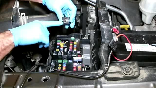 Using ALLOSUN probe to crank engine