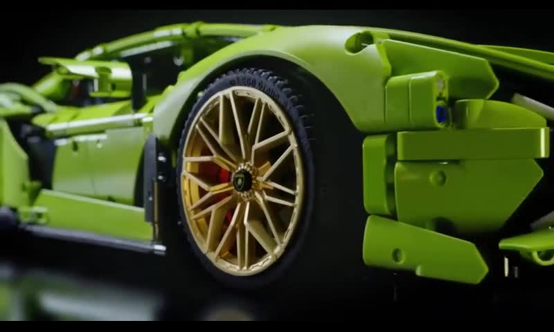 The LEGO Technic Lamborghini supercar