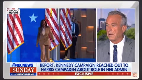 RFK Jr Endorses Trump on Fox News Sunday 8/25/24